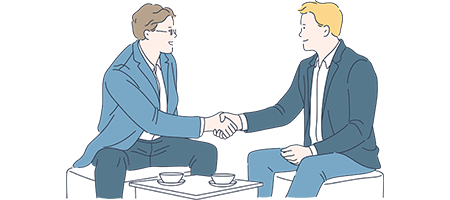 話したい人の居場所がわかり人探しがスムーズに
イメージ
